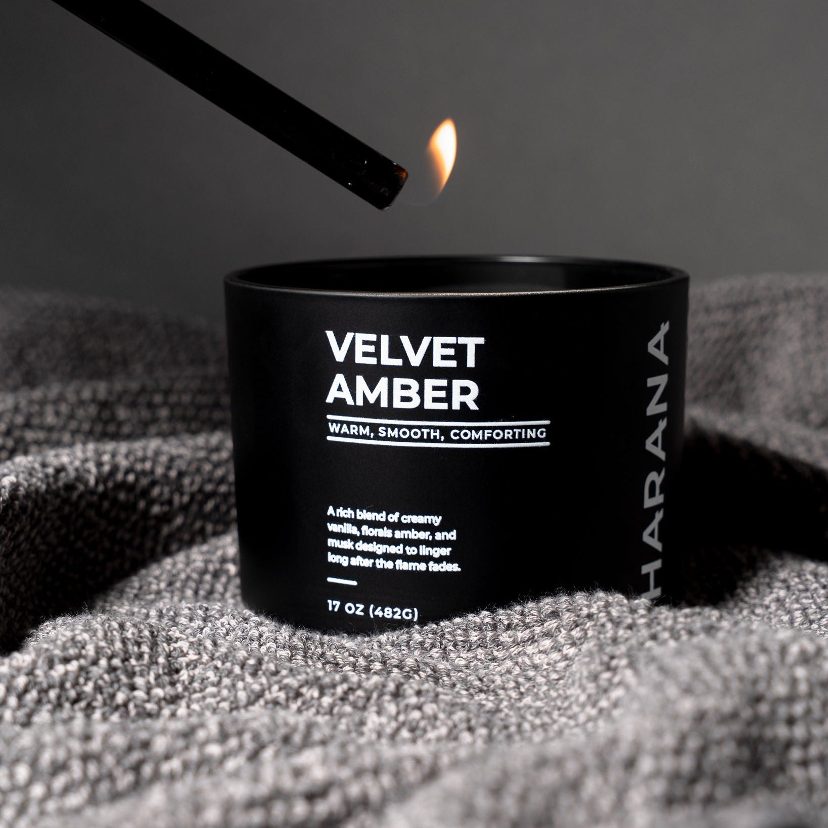 Velvet Ember by Harana | 17oz 3-Wick Candle