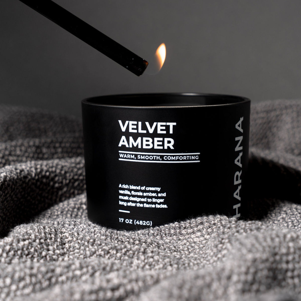 Velvet Ember by Harana | 17oz 3-Wick Candle