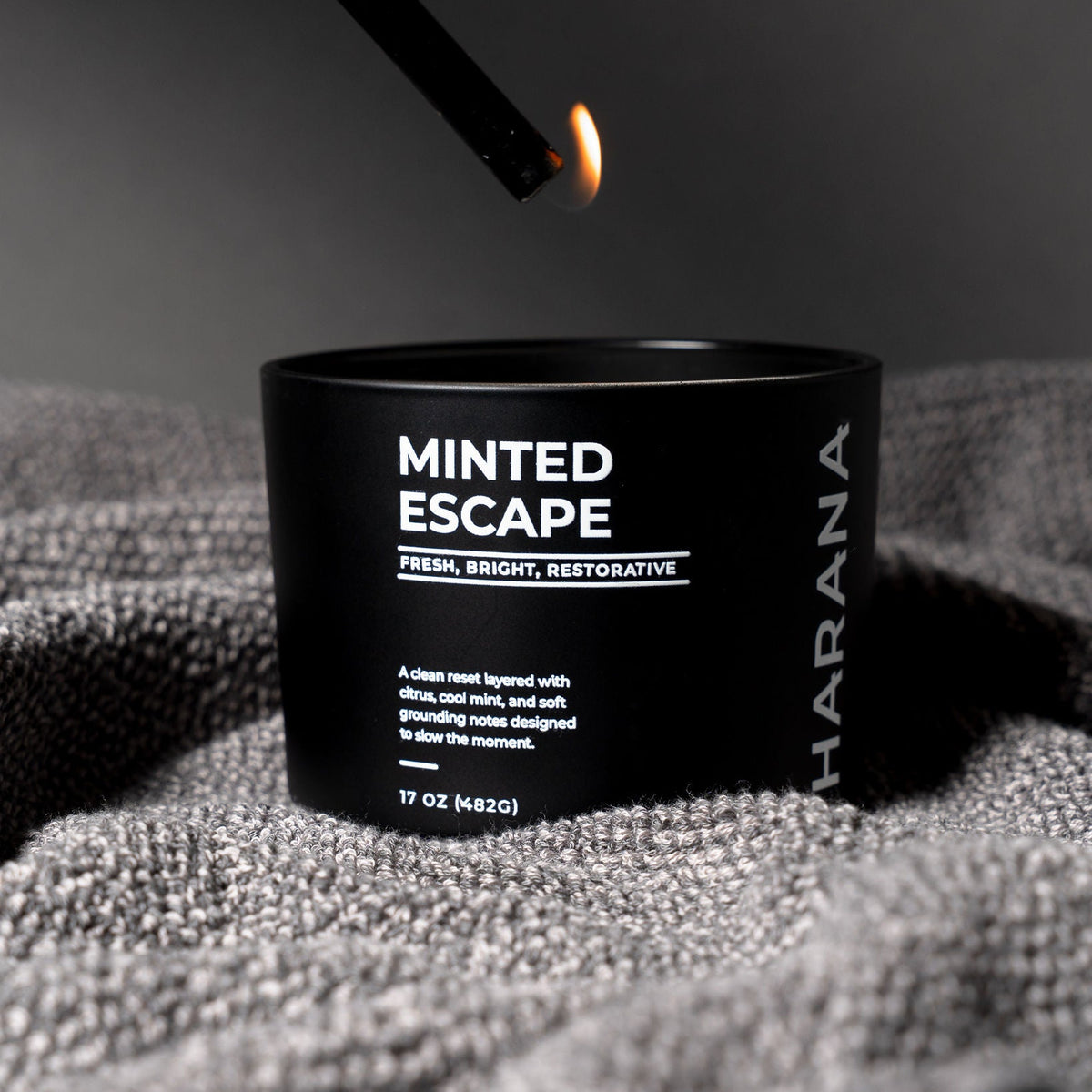 Minted Escape by Harana | 17oz 3-Wick Candle